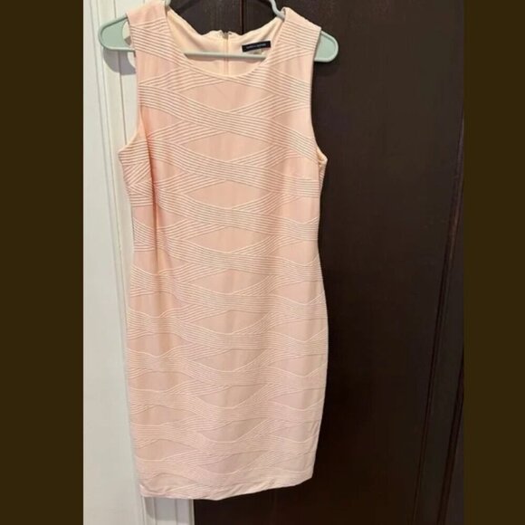 NWT Tommy Hilfiger Pink Sleeveless Above the Knee Shift Dress - Picture 8 of 9